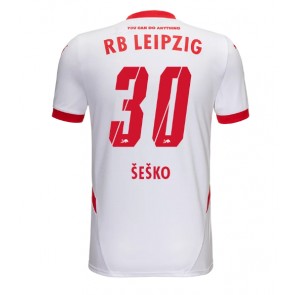 RB Leipzig Benjamin Sesko #30 Replika Hjemmebanetrøje 2024-25 Kortærmet